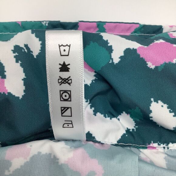 The Bubble Womens Poncho‎ Lefty Hooded Jacket Green Size Medium NWT - Picture 12 of 12